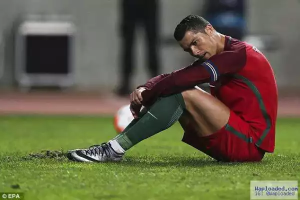 Cristiano Ronaldo Unable To Sleep Since His Shock Penalty Miss – Portugal’s Coach